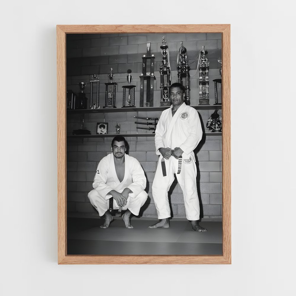 Poster Rickson gracie – affiche Jiu-jitsu brésilien (vue 4)